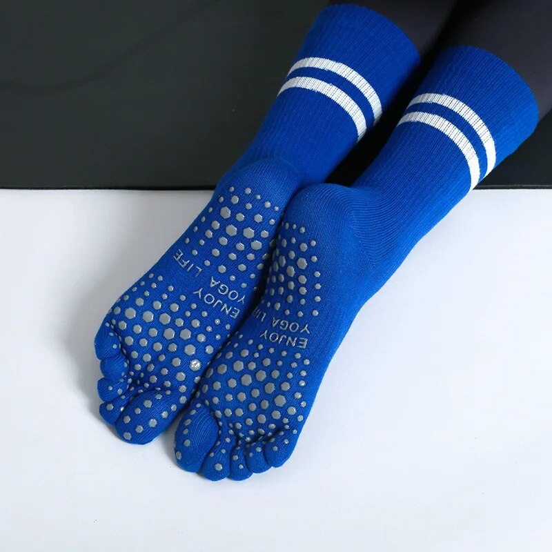 Medias Para Pilates Y Yoga - Chaussettes de Yoga respirantes pour femmes,