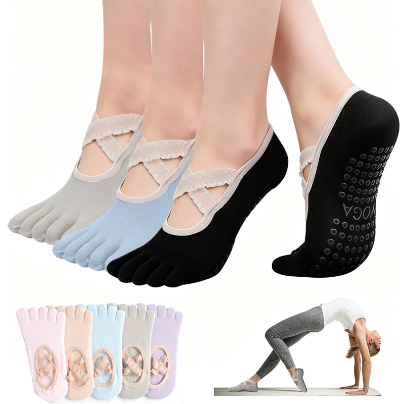 Chaussettes de Pilates antidér - Medias Para Pilates Y Yoga avis et prix
